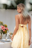 Giana Mini Dress Yellow