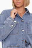 Remy Denim Utility Jacket Medium Wash