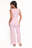 Devlin Cotton Pant Pink Gingham