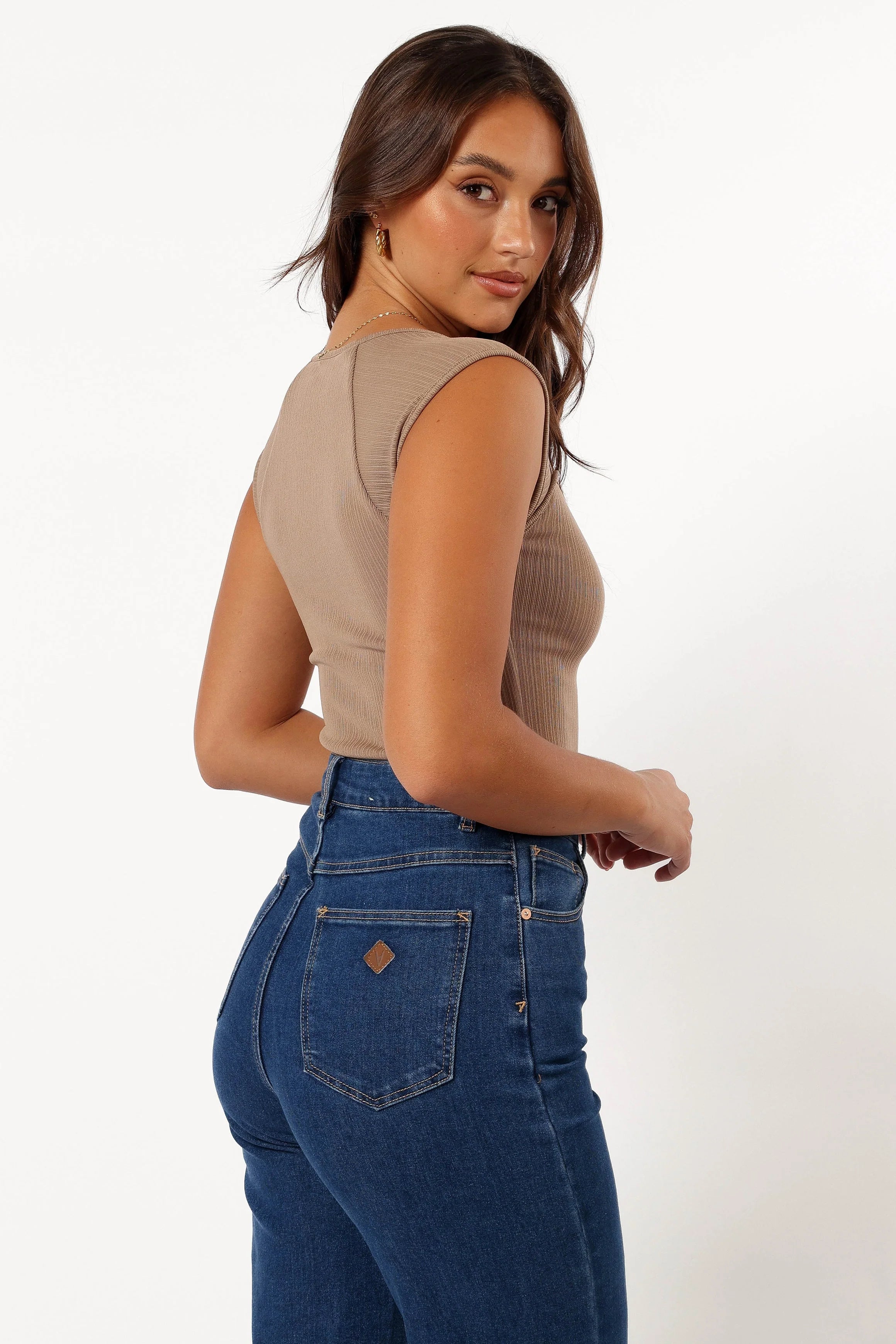 Clara Top Beige