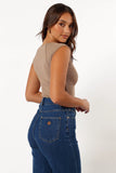 Clara Top Beige