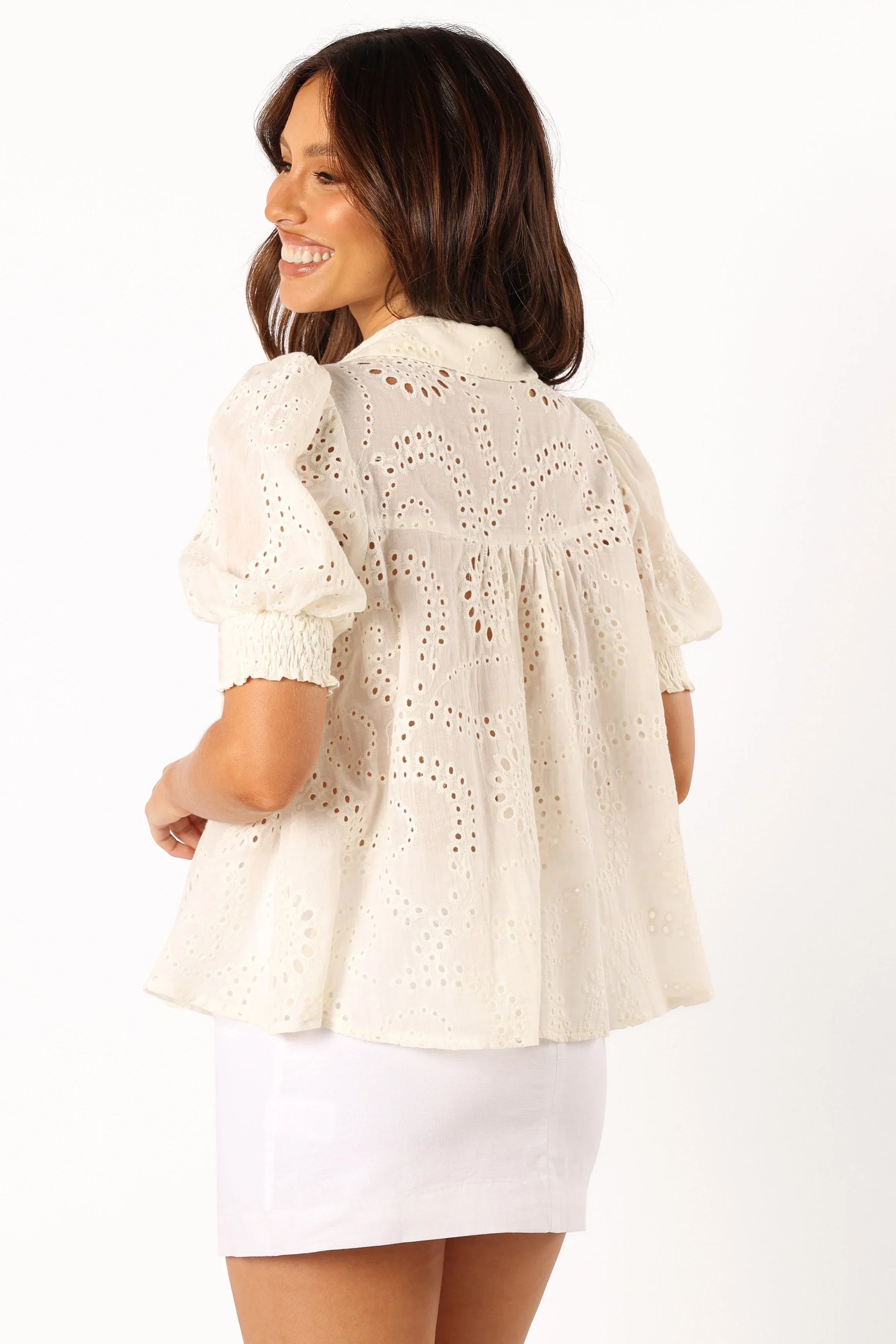 Janelle Top White