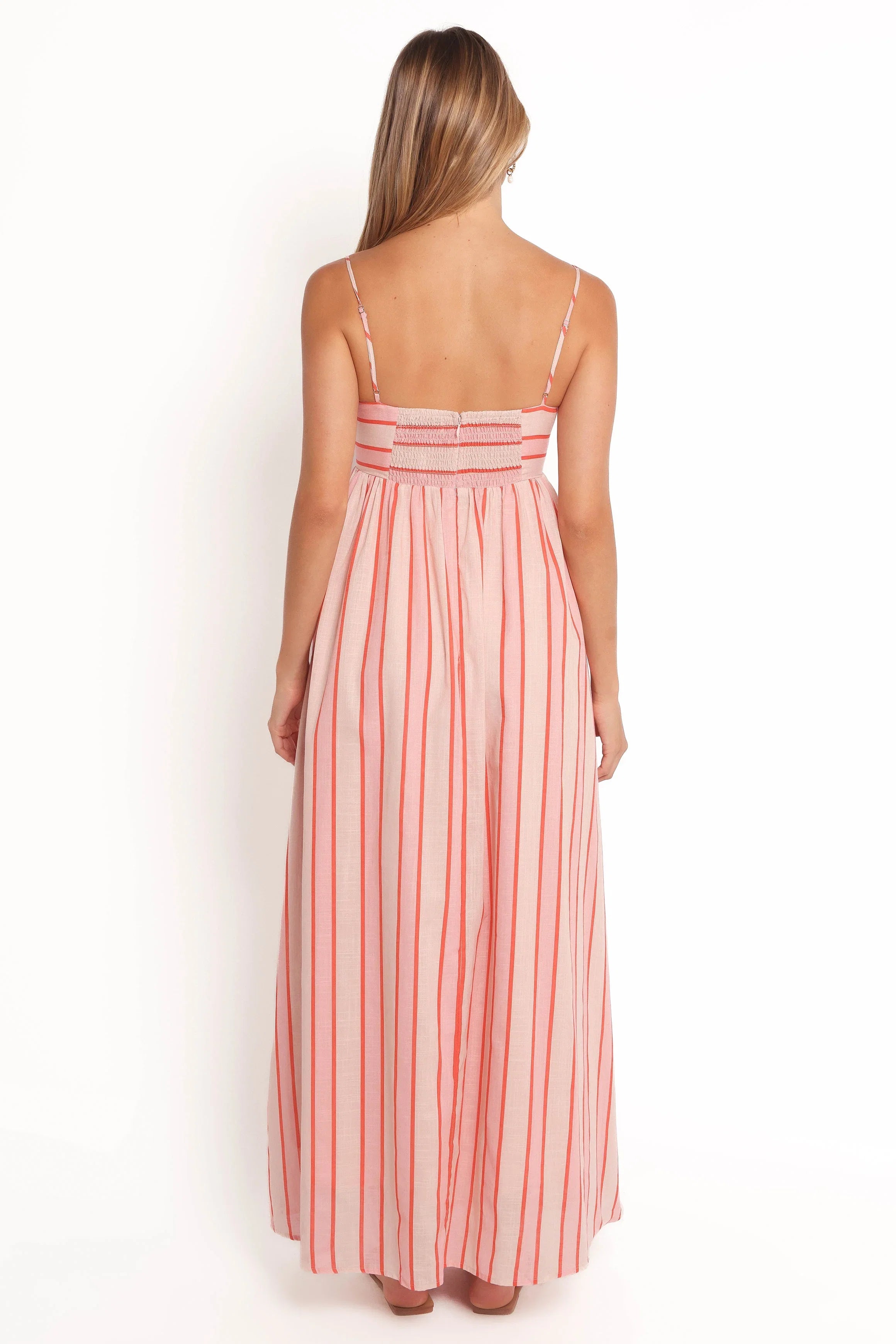 Odessa Maxi Dress Pink Stripe