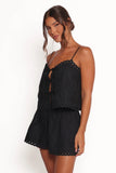 Morena Short Set Black