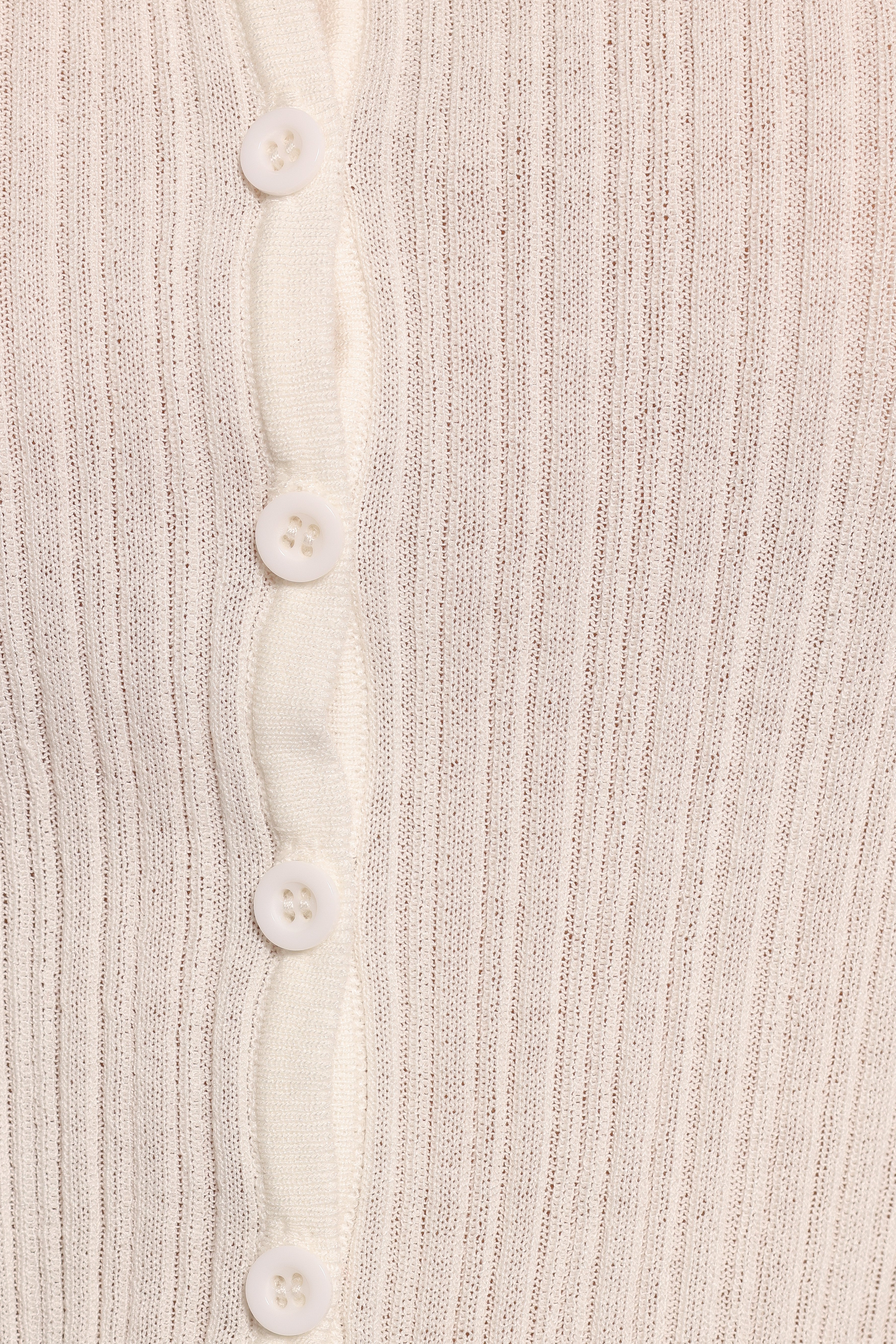 Fairfax Knit Top White