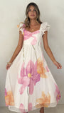 Claire Maxi Dress Wildflower Floral