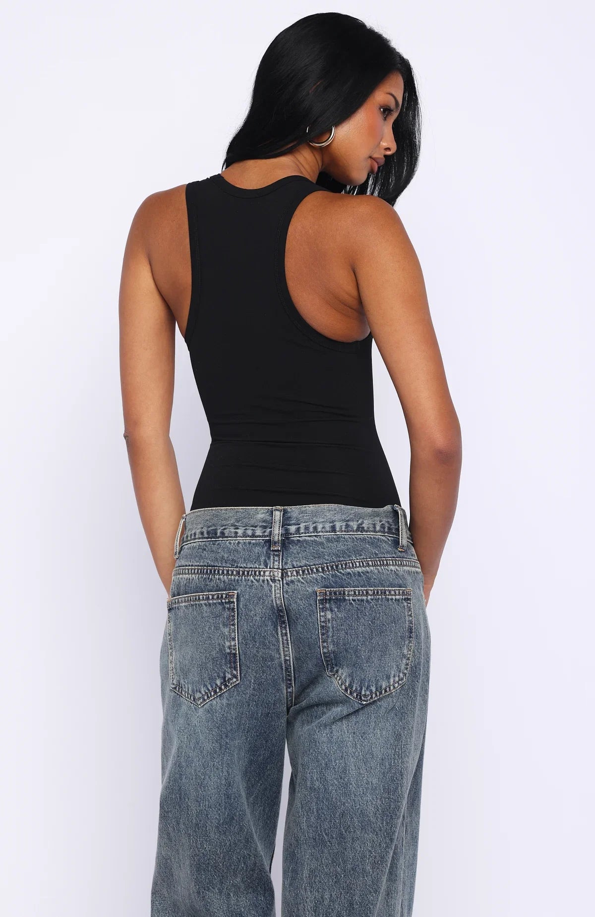 Lights Down Low Bodysuit Black