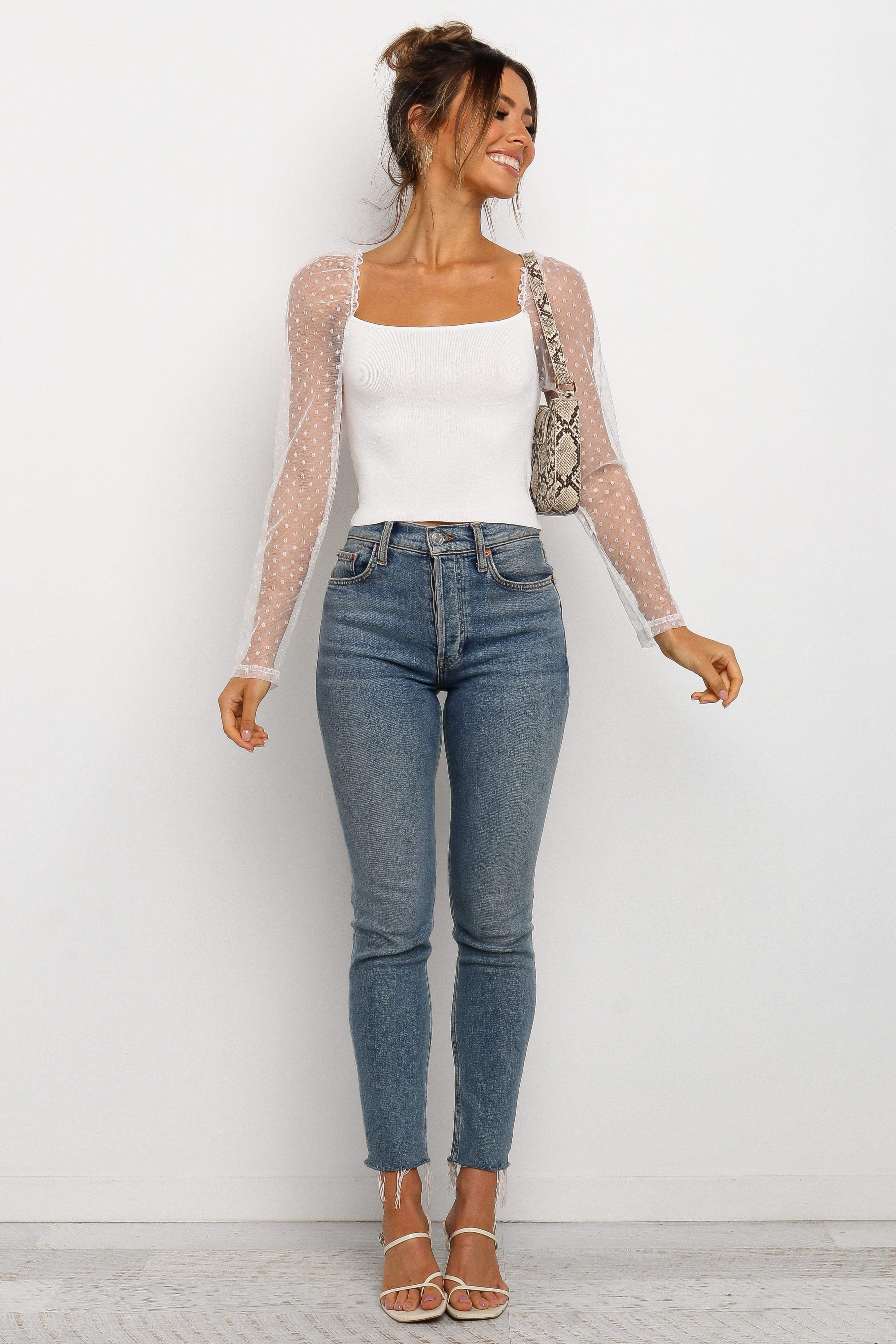 Rigala Top Ivory