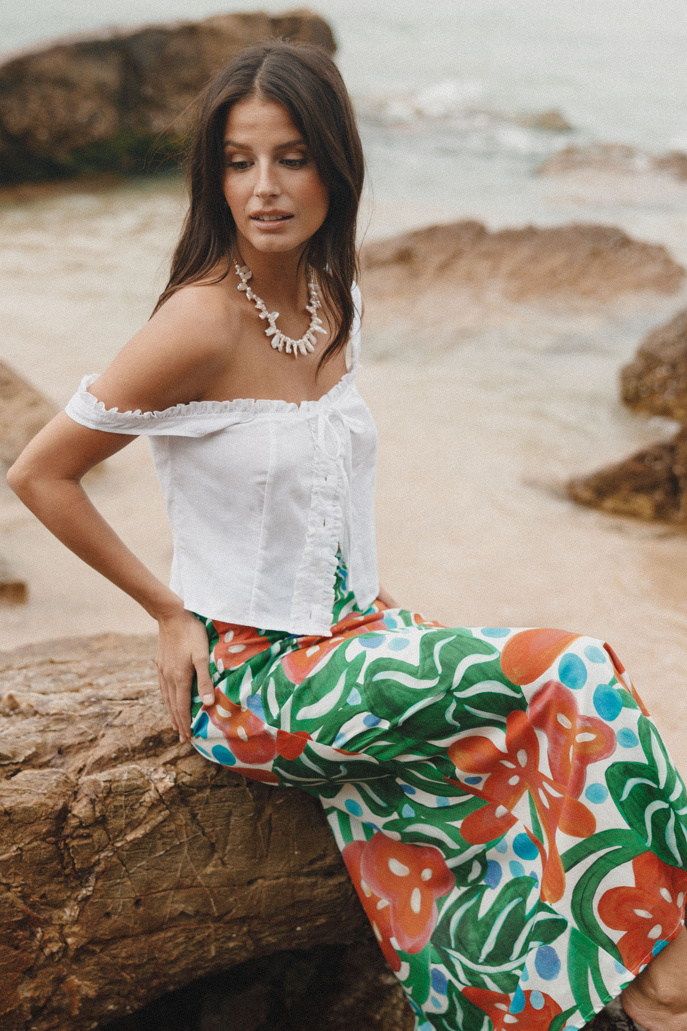 Lenny Midi Skirt Kauai