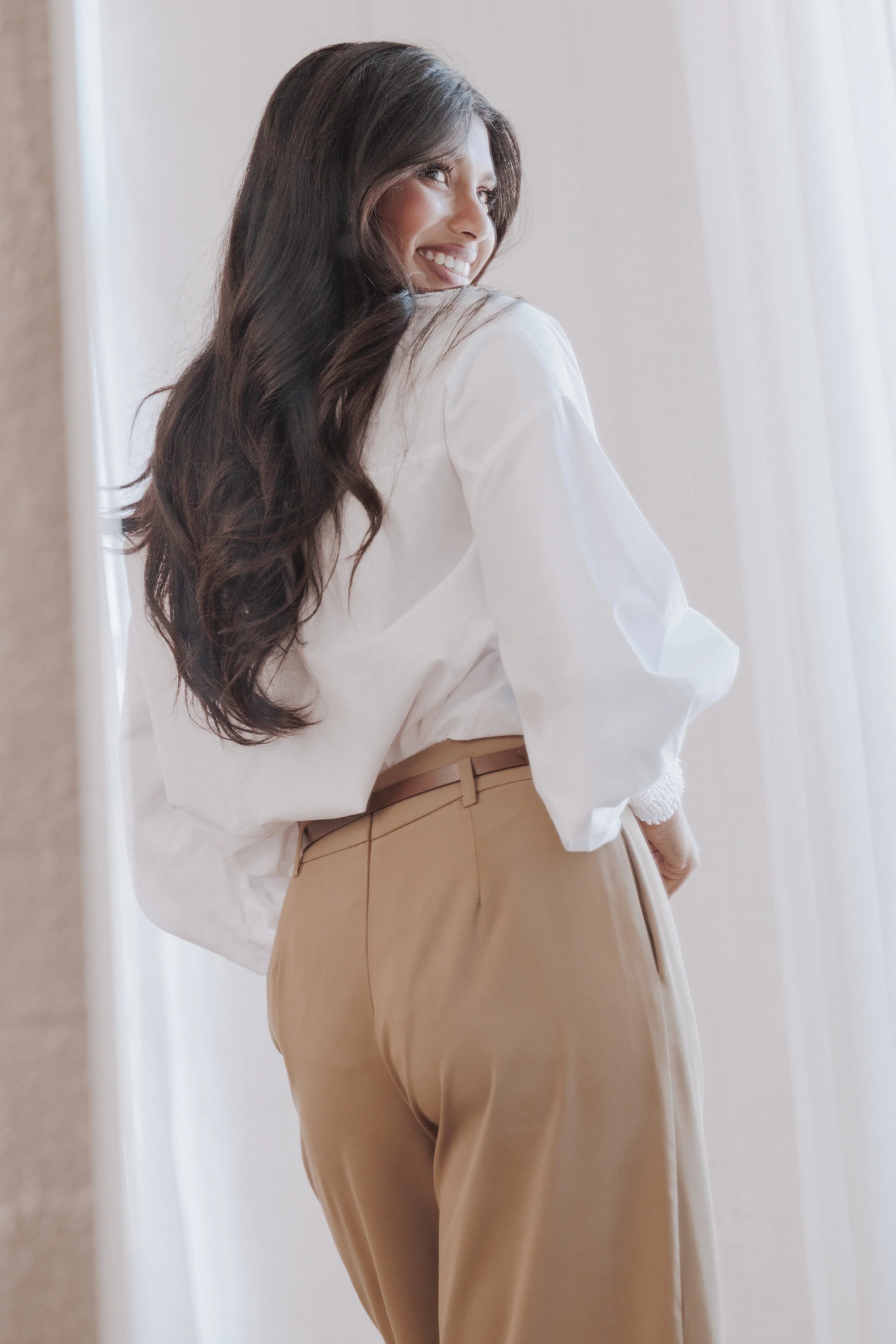 Carys Shirt White