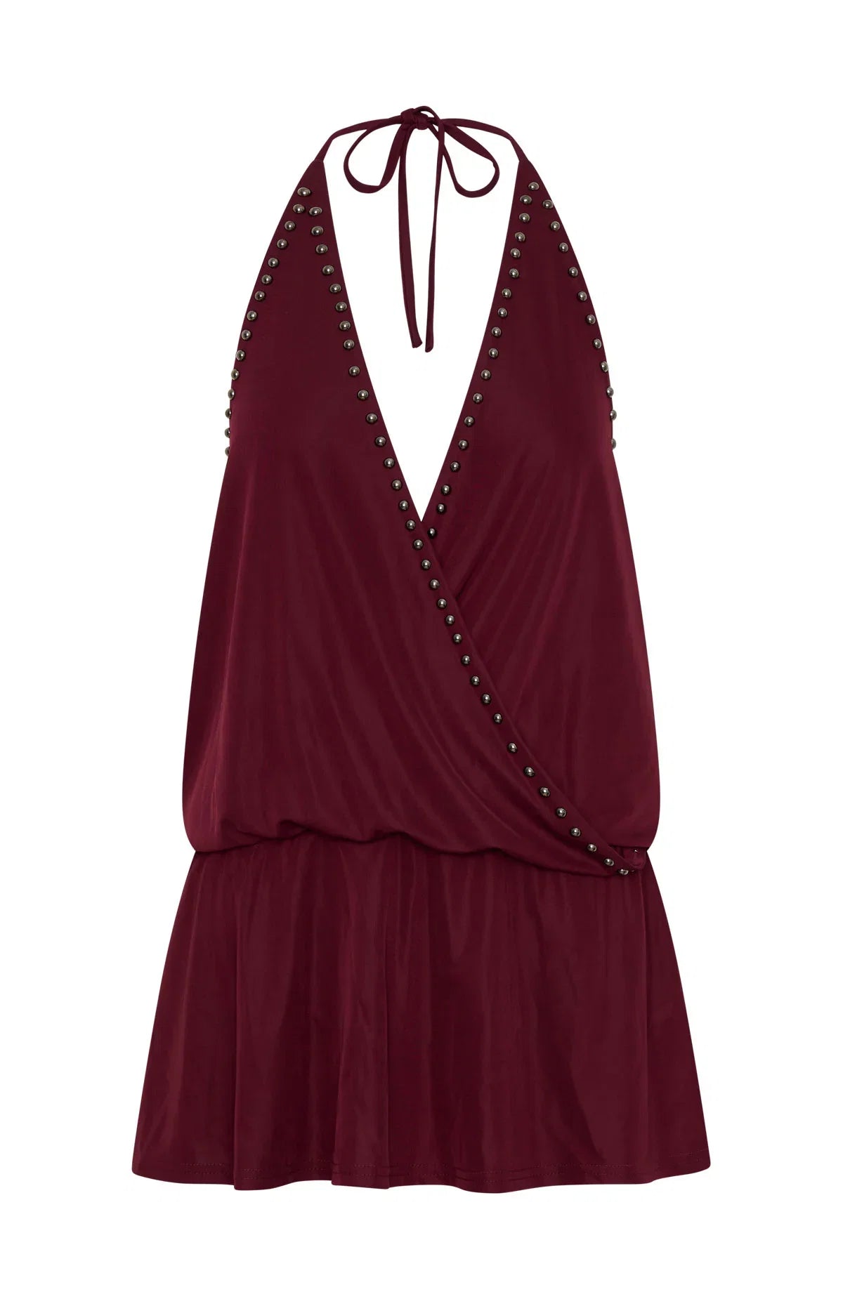 Favourite Moment Mini Dress Cherry Cola