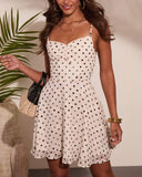 Pure Summer Polka Dot Mini Dress