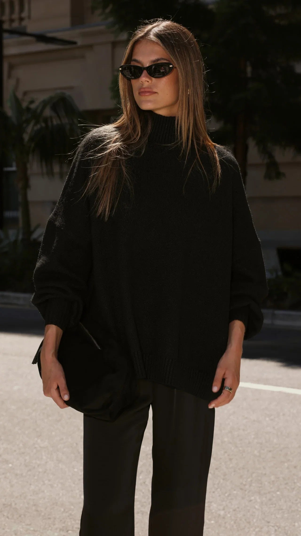 Harita Knitted Sweater Black