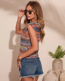 Dannika Marled Knit Tank Top