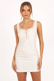 Adelia Mini Dress Off White