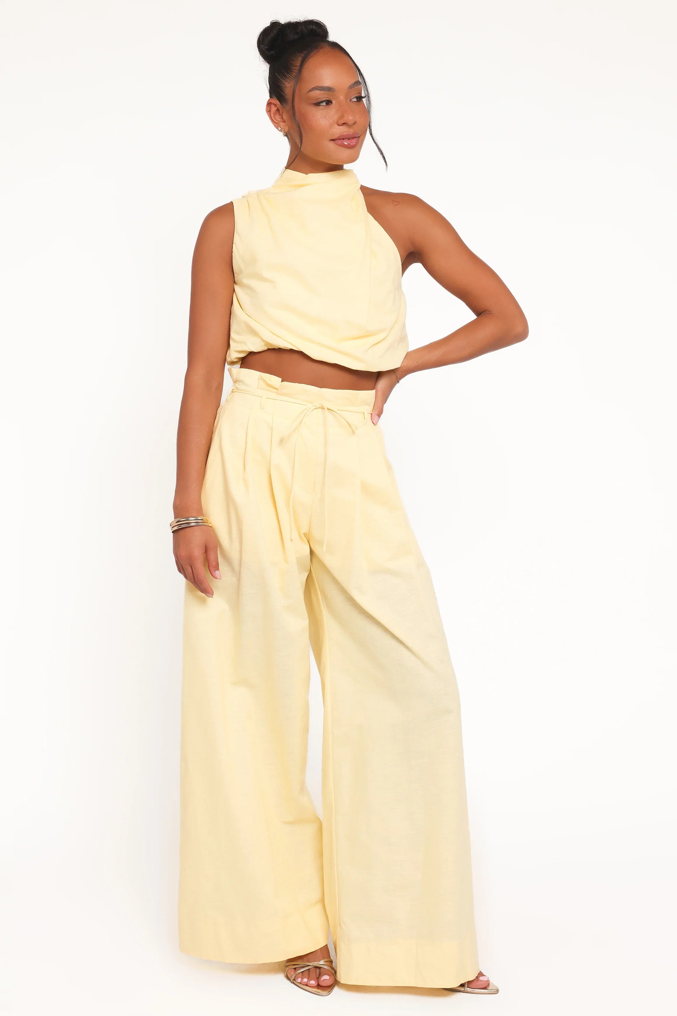 Althea Pant Set Yellow