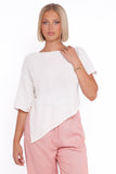Ardena Boucle Knit Top Cream