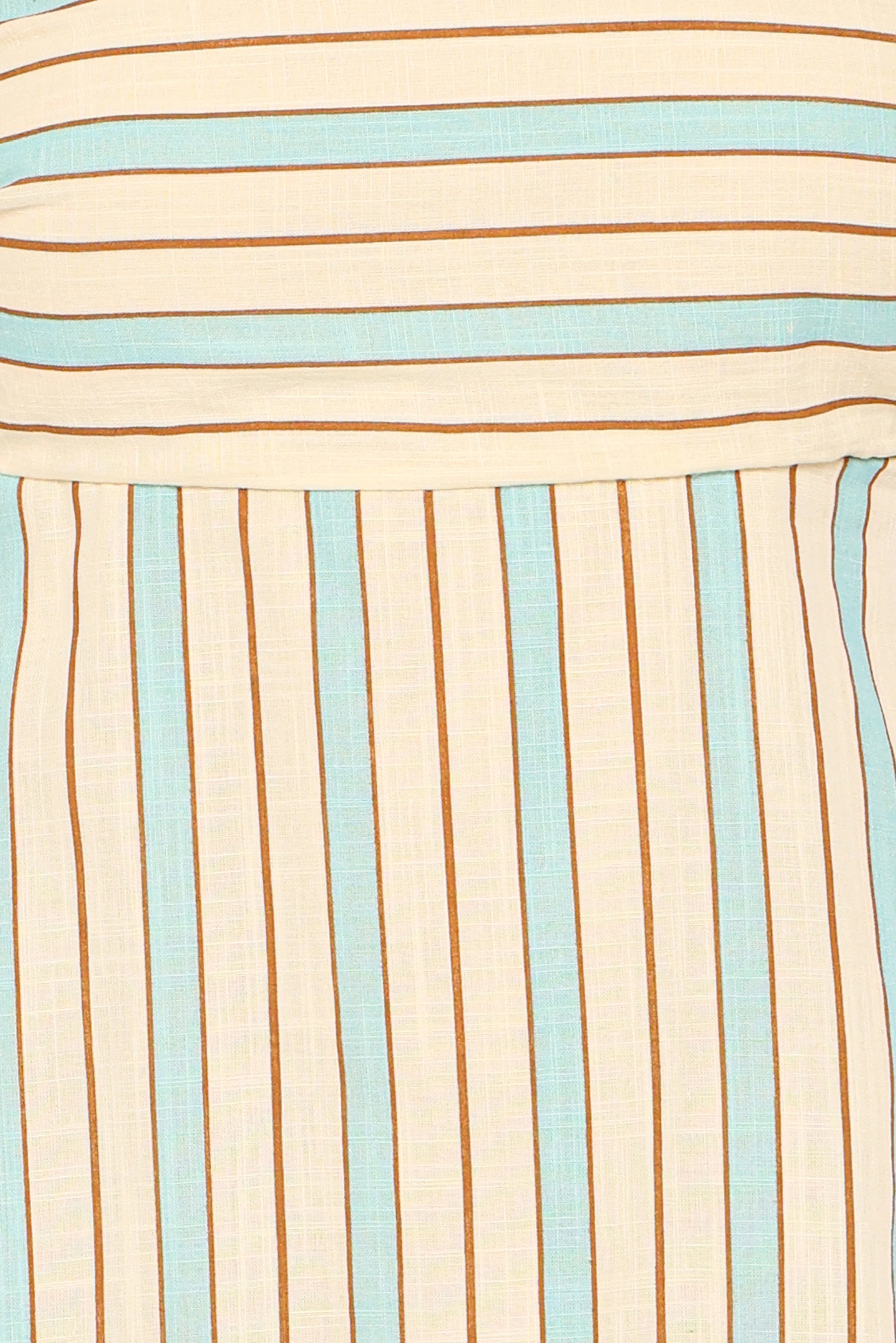 Brea Maxi Dress Green Stripe