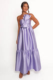 Betina Bow Front Maxi Dress Lilac