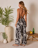 Amber Tide Halter Jumpsuit