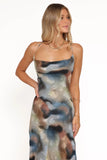 Olsen Maxi Dress Multi Print