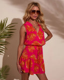 Sweet Drifter Front Tie Romper