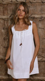 Kaia Mini Dress White