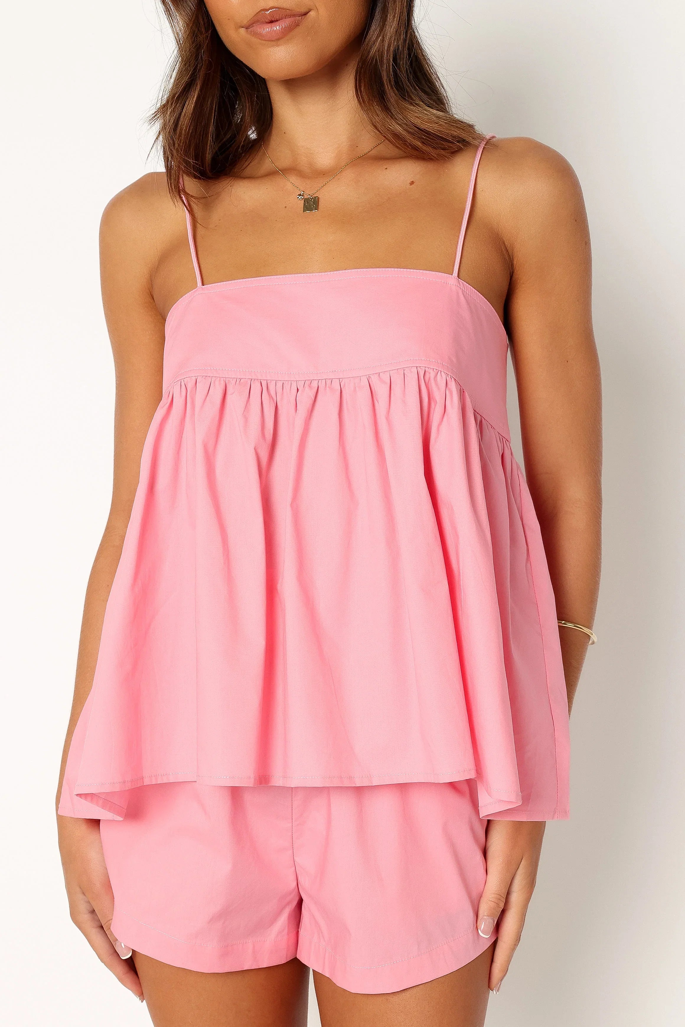 Serina Short Set Pink