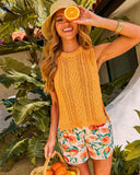 Malinah Chevron Knit Tank Top