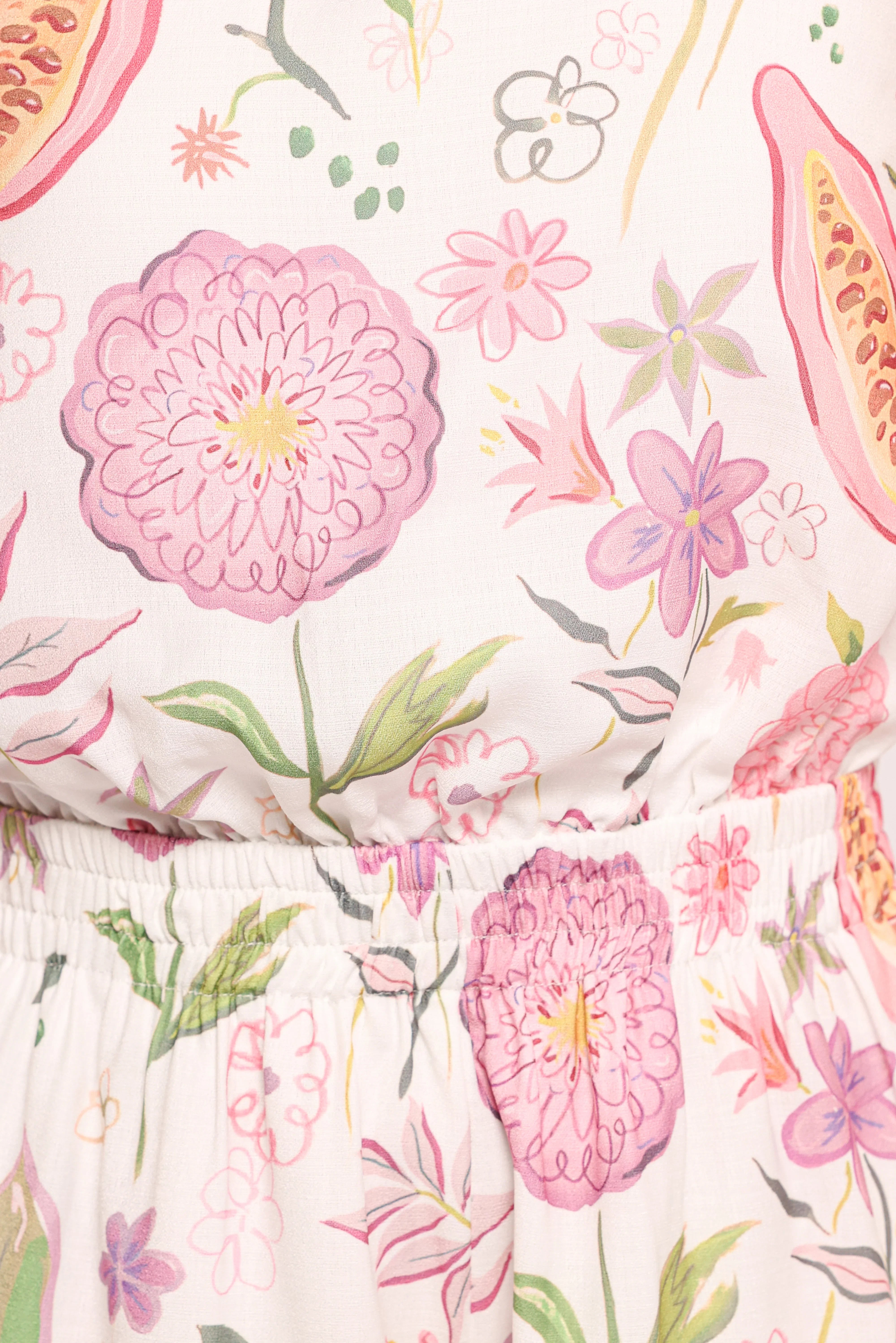 Sally Romper Garden Floral