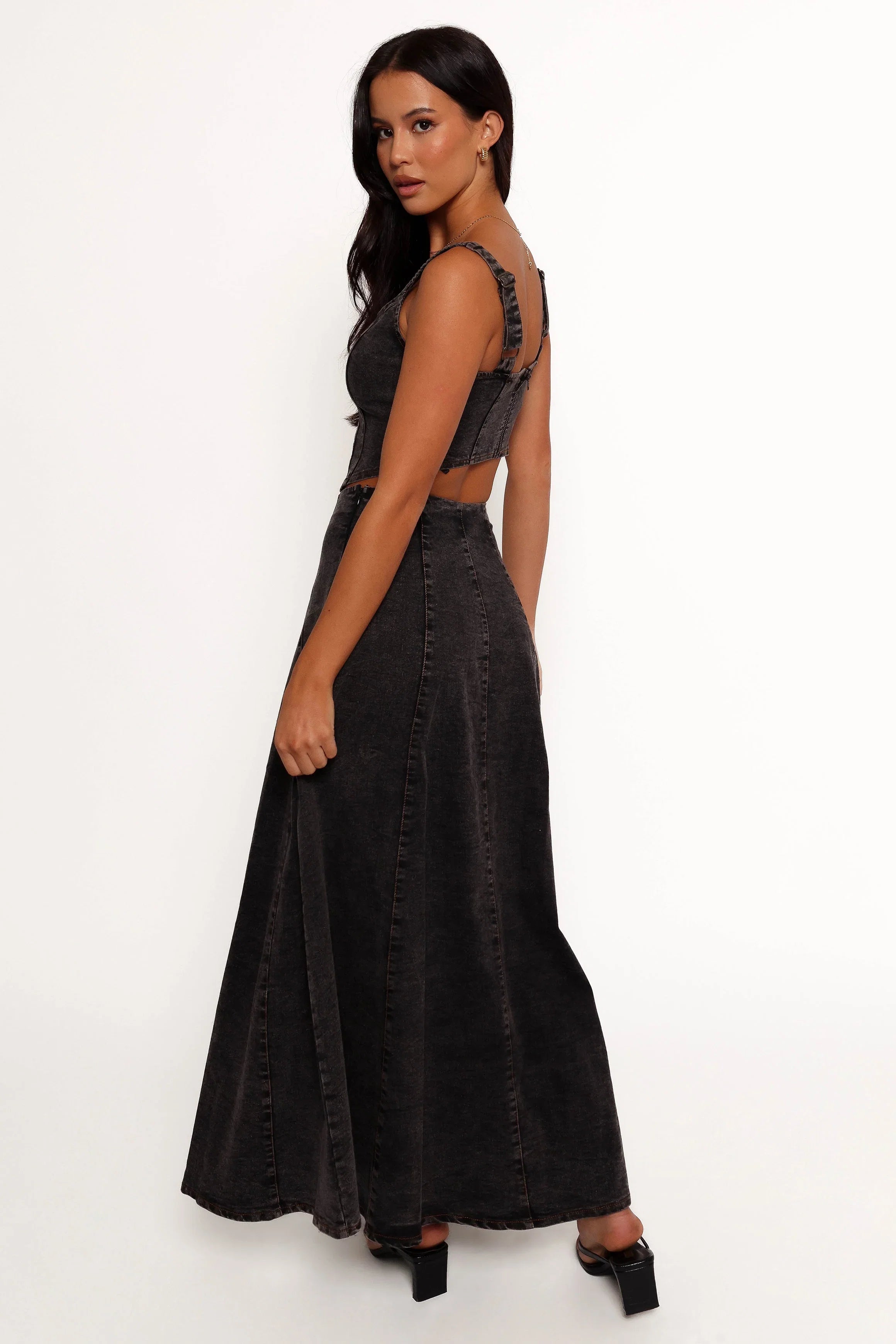 Mara Midi Skirt Black