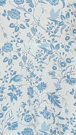 Page Maxi Dress Blue Floral