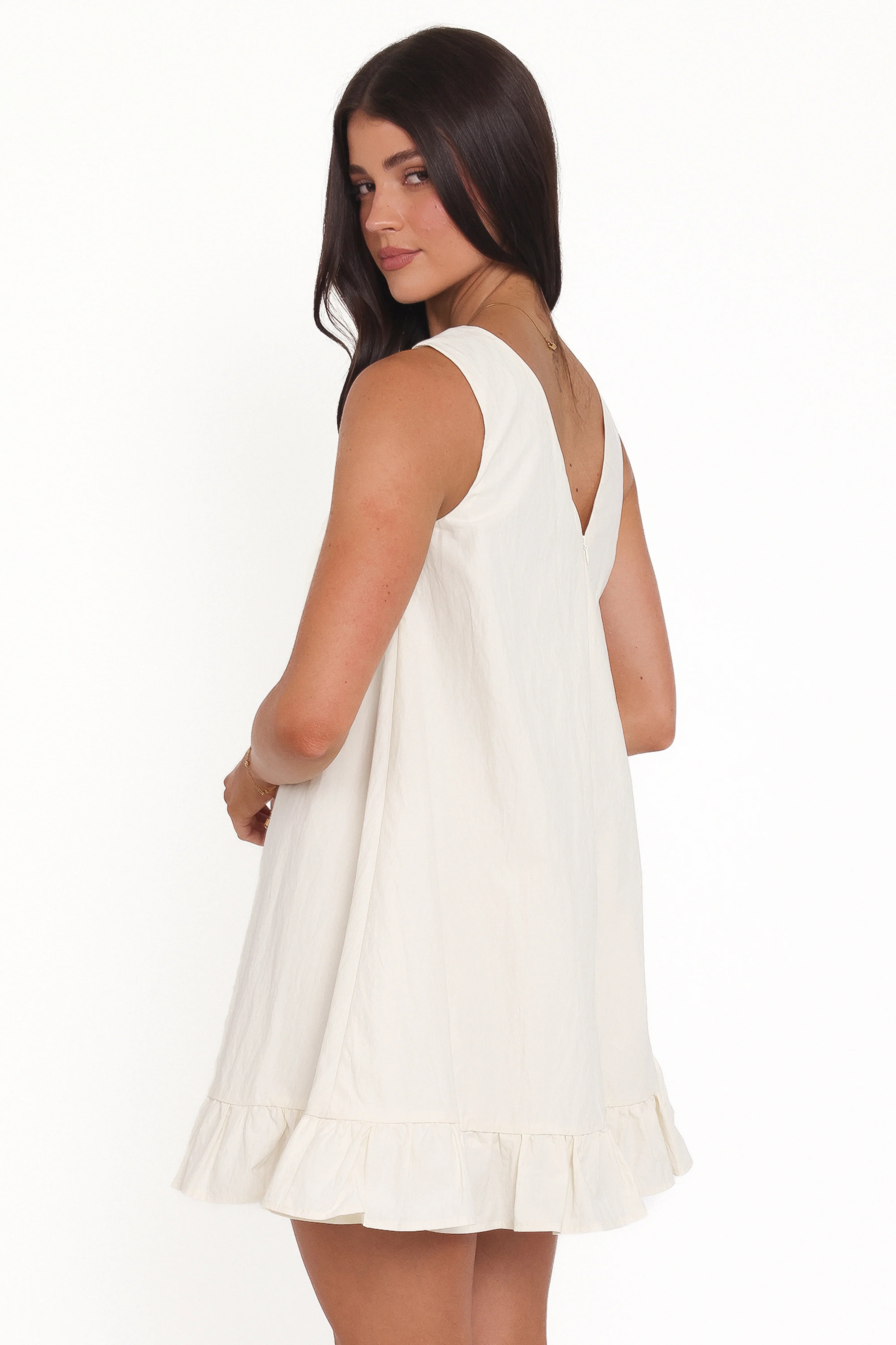 Zena Mini Dress Cream