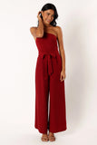 Leyton Jumpsuit Burgundy