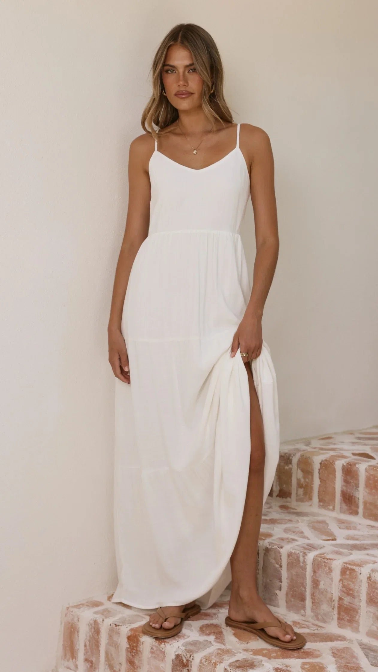 Shelley Maxi Dress White