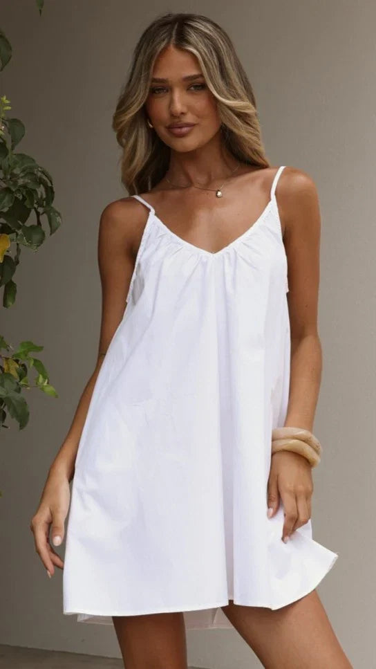 Rainie Mini Dress White