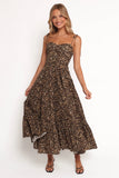 Ayana Midi Dress Leopard