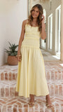 Vida Maxi Dress Yellow