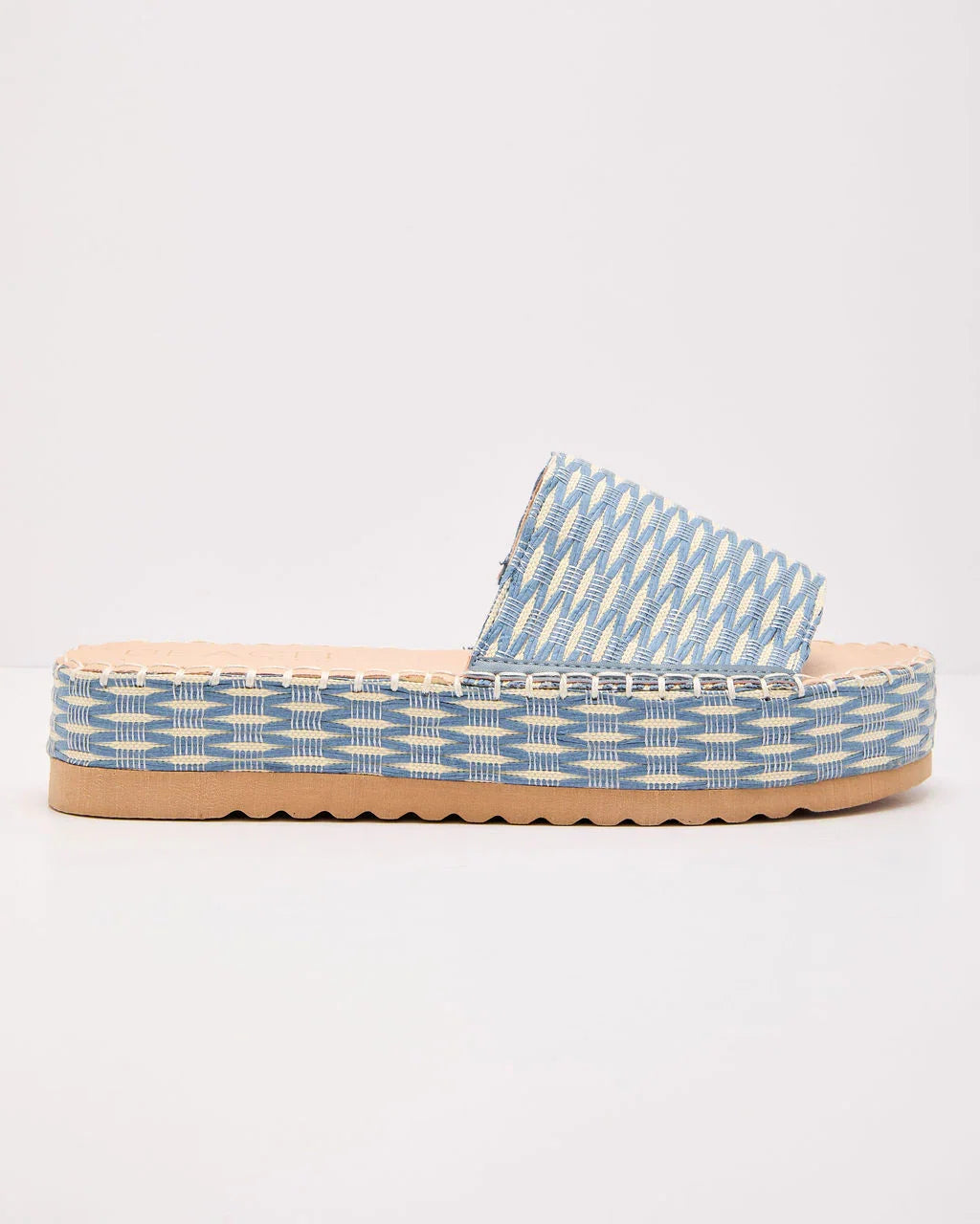 Ashlen Raffia Platform Sandals