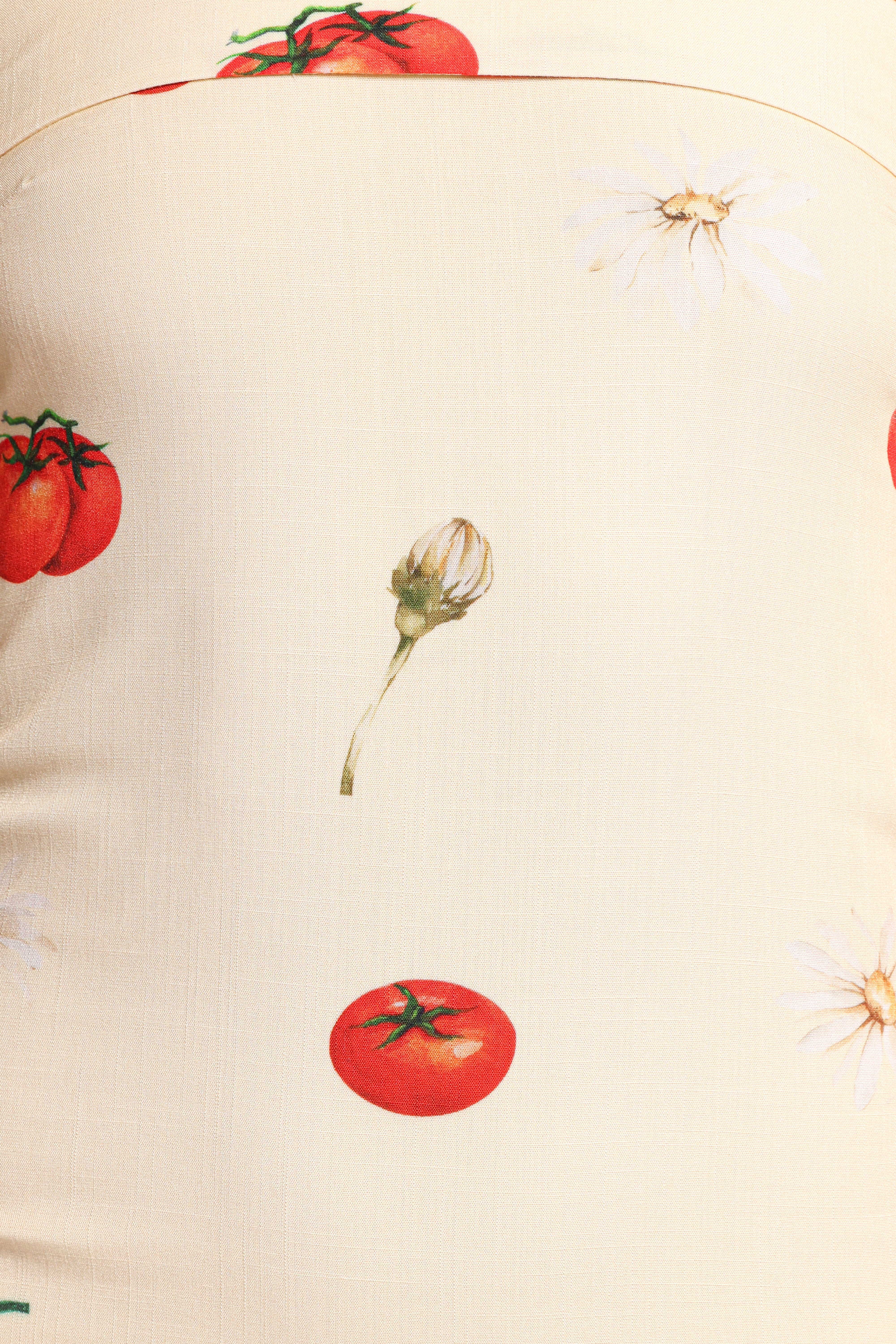 Adela Maxi Dress Tomato Print
