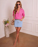 Delicate Muse Button Down Top
