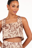 Irina Top Wild Orchid