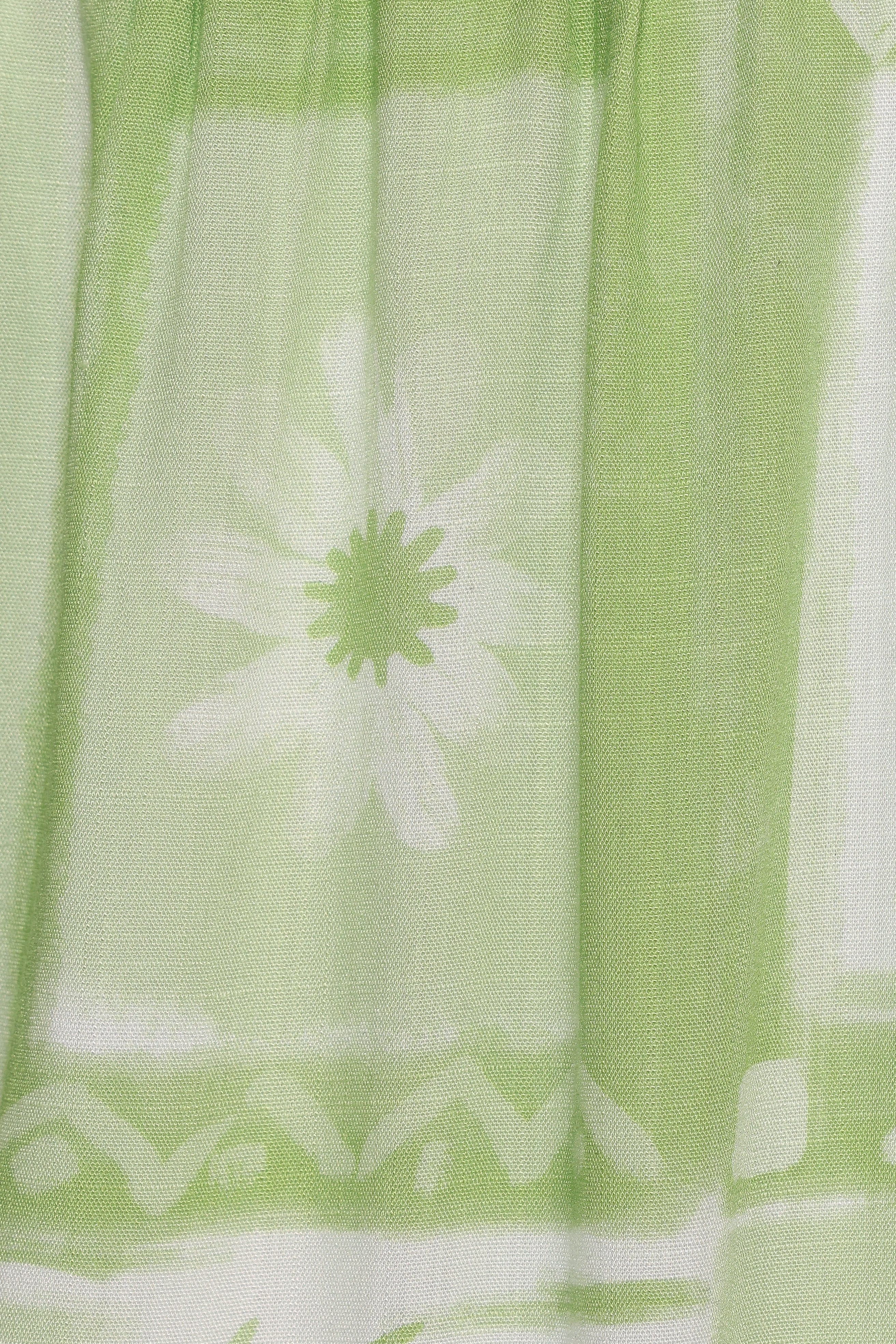 Eudora Maxi Dress Green Print
