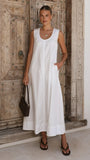 Alex Maxi Dress White