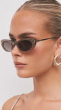 The Rae Sunglasses Taupe Brown