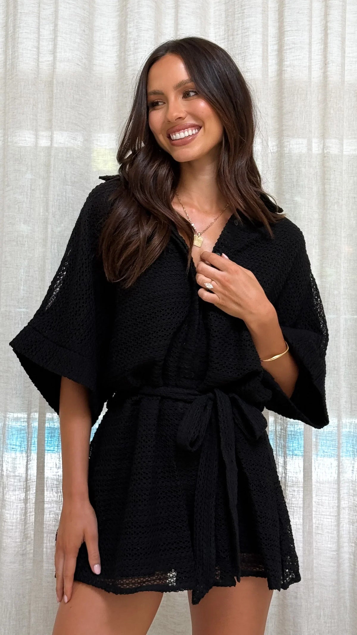 Carmen Playsuit Black