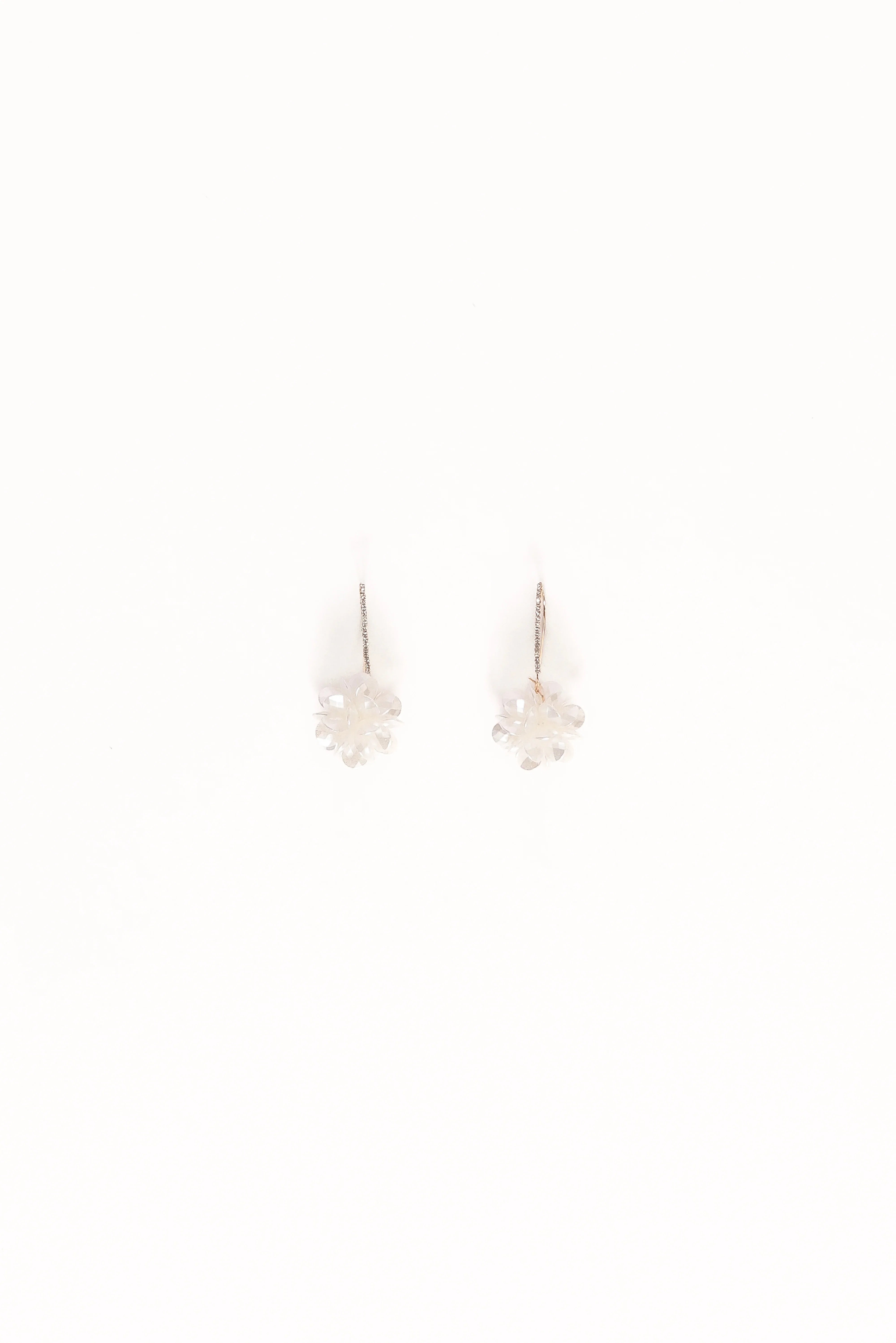 Katia Earrings White