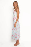 Renata Maxi Dress Blue Floral
