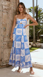 Elisabeth Maxi Dress La Mer Blue