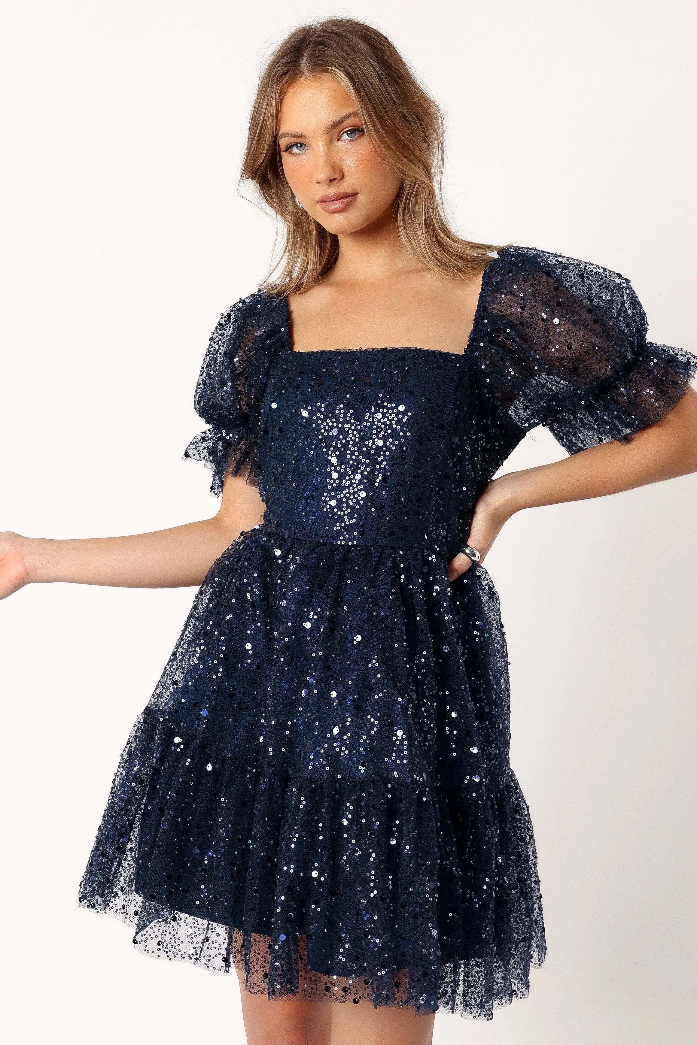 Karina Mini Dress Navy